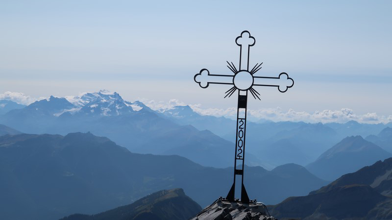 Grand Muveran Ascension D T Depuis La Cabane Rambert En Dessus D